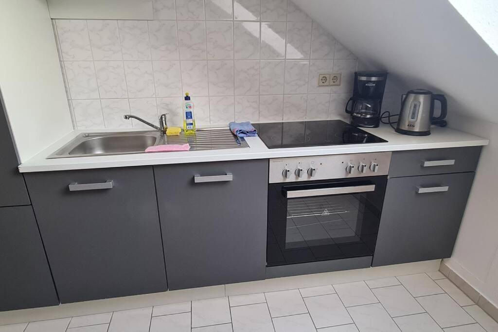 Ganze 2-Raum Ferienwohnung Links Baderitz Kültér fotó